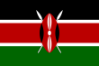 vlajka státu Keňa