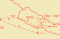 Nepál na motorce Royal Enfield - Trasa a mapa celého zájezdu 