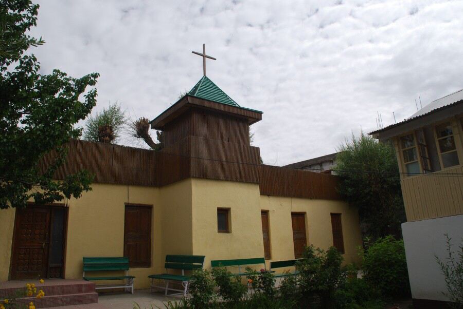 Indie Leh Moravian Church 2 kostel